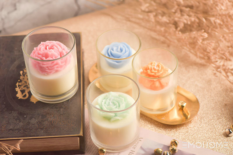 How to Make a Homemade Spring Flower Candle
